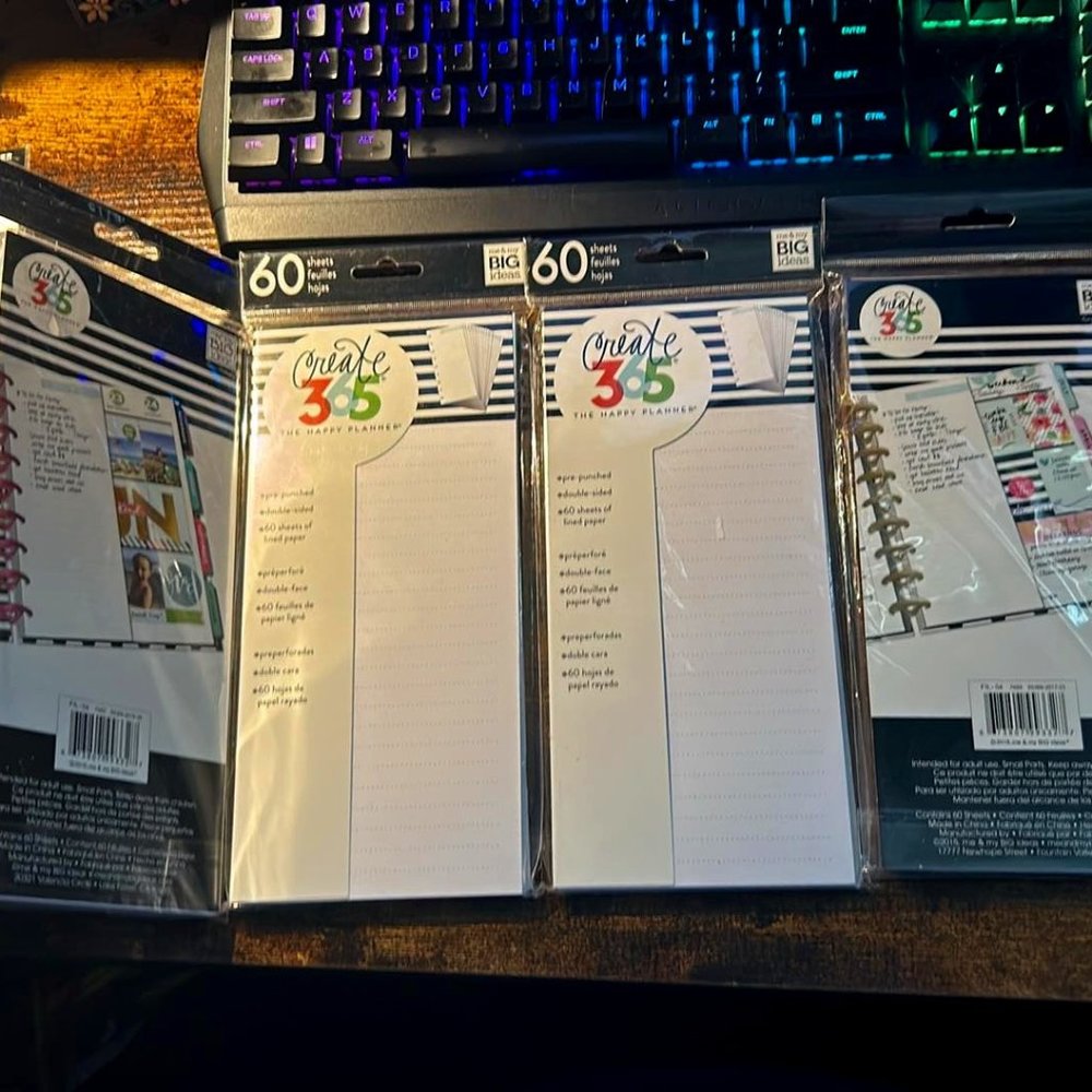 Happy Planner - Classic Size notebook 60 sheets - refill